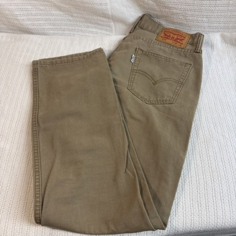 Levi's 514 Straight Fit Jeans  Khaki/ Tan W 29 L 30